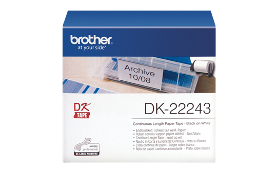 Brother DK22243 neskončne nalepke - 102mm/30.48m