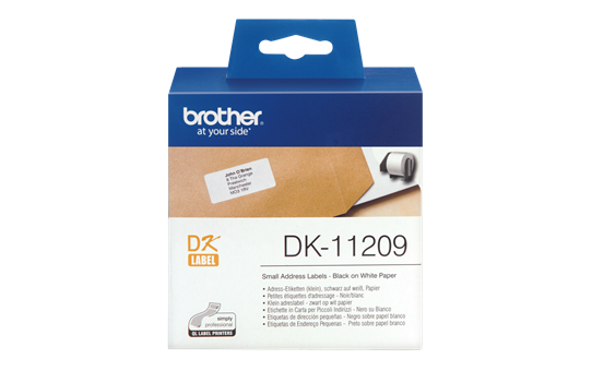 Brother DK11209 nalepke za označevanje, 29x62mm, manjše nalepke