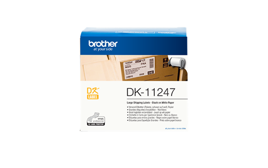 Brother DK11247 nalepke za označevanje, 103x164, večje etikete