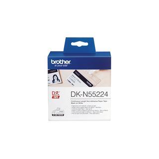 Brother DKN55224 termo rola 54mm/35.50m, nelepljiva papirnata rola