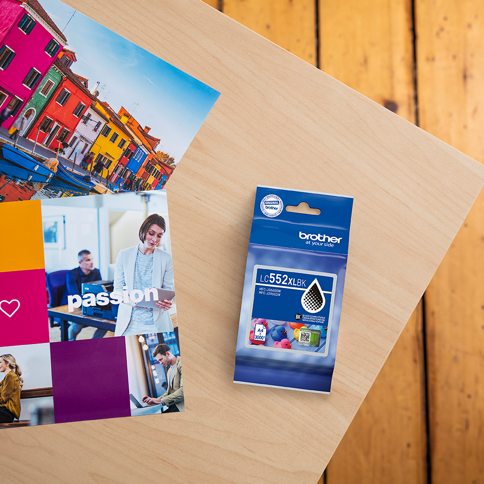 Brother LC552XL BK črna XL kartuša
