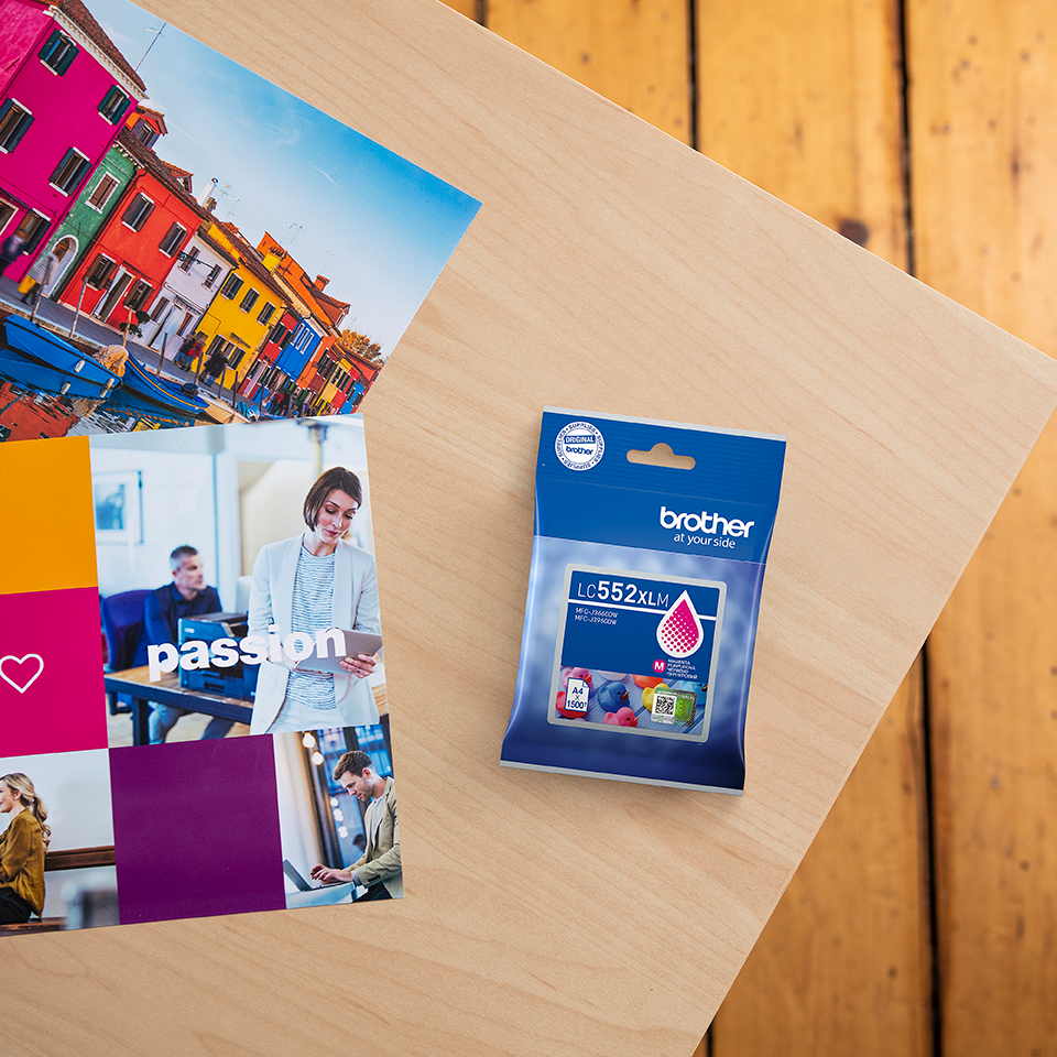 Brother LC552XL M Magenta XL kartuša