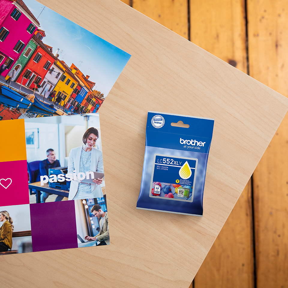 Brother LC552XL Y yellow XL kartuša