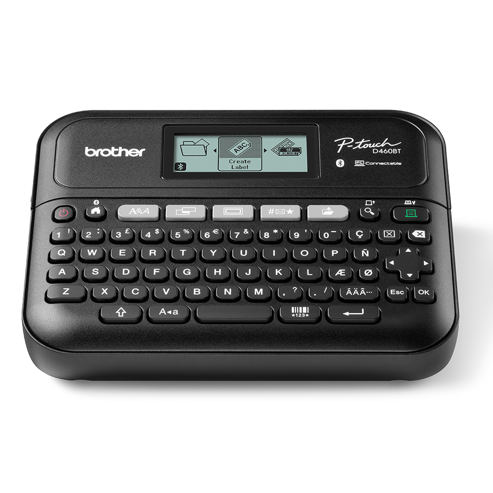 Brother PT D460BTVP, tiskalnik nalepk, v kovčku