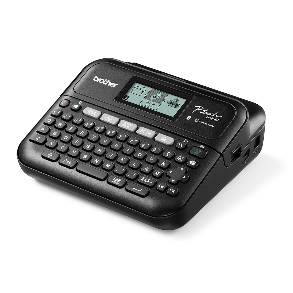Brother PT D460BTVP, tiskalnik nalepk, v kovčku