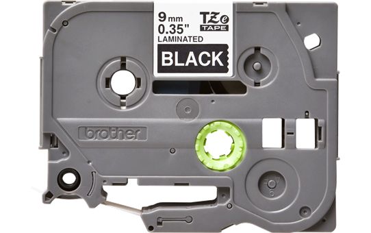 Brother TZE-325 belo/črn 9mm, trak za PT