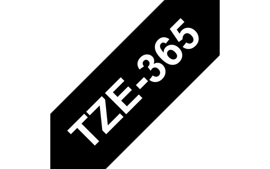 Brother TZE-365 bel/črn 36mm, trak za PT