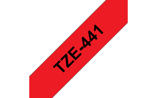 Brother TZE-441 črn/rdeč 18mm, trak za PT