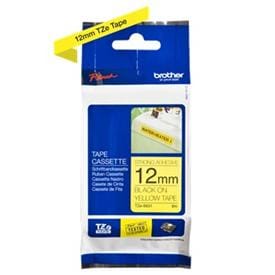 Brother TZE-S631 rumen/črn 12mm, močni, trak za PT