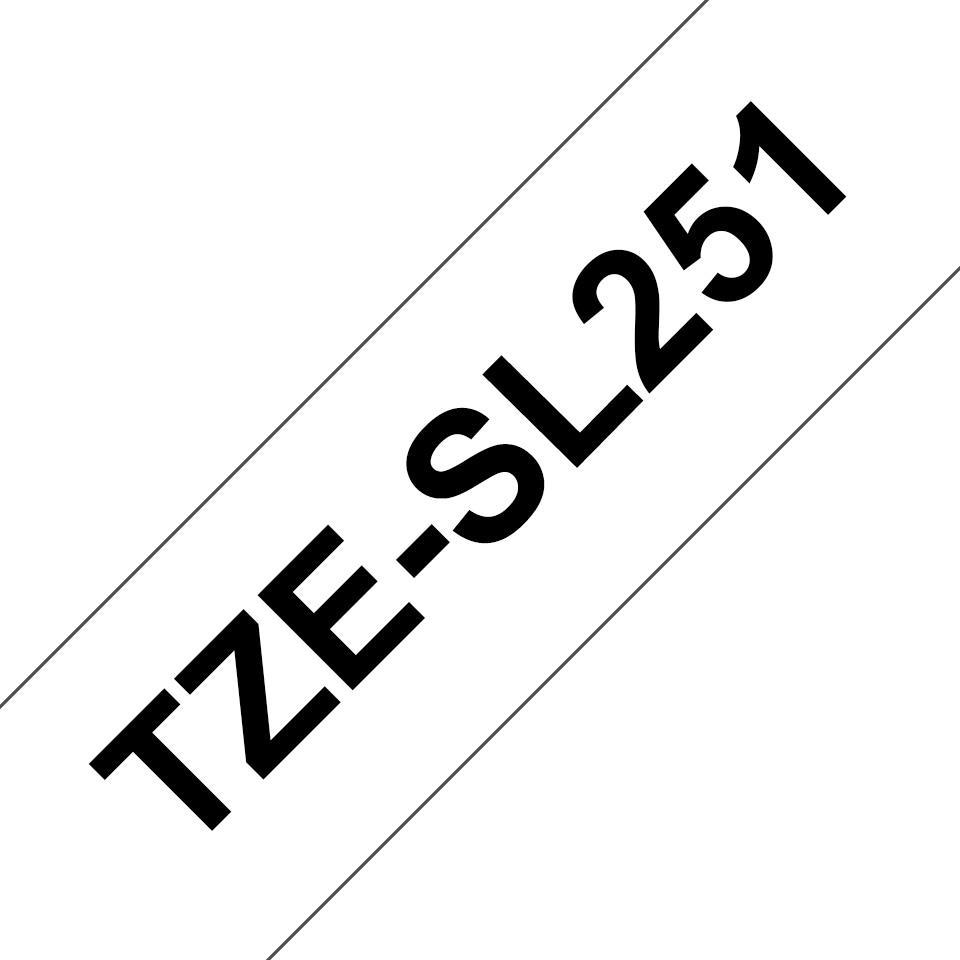 TZE-SL261 Bel 36mm, samolaminirni trak