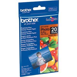 Brother Foto papir glossy 10x15 cm, 20 listov
