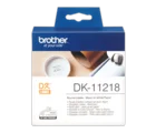 Brother DK11218 nalepke za označevanje, fi 24mm, zaokrožene nalepke