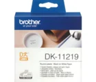 Brother DK11219 nalepke za označevanje, fi 12mm, okrogle nalepke