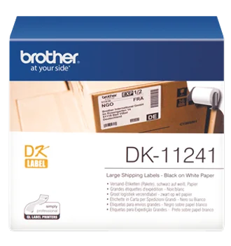 Brother DK11241 nalepke za označevanje, 102x152, večje etikete