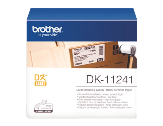 Brother DK11241 nalepke za označevanje, 102x152, večje etikete