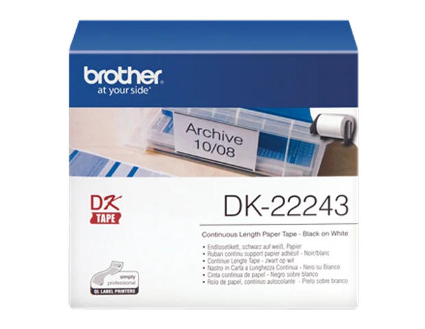 Brother DK22243 neskončne nalepke - 102mm/30.48m