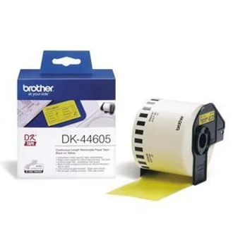 Brother DK44605 neskončne nalepke - 62mm/30.48m, odstranljivo lepilo