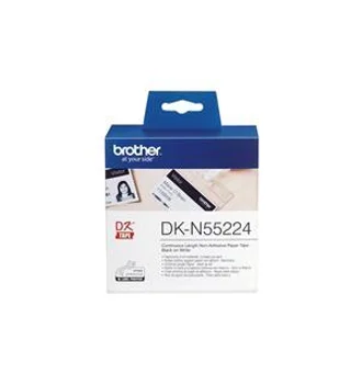 Brother DKN55224 termo rola 54mm/35.50m, nelepljiva papirnata rola