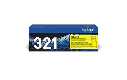 Brother Toner TN-321Y, yellow, 1.500 strani