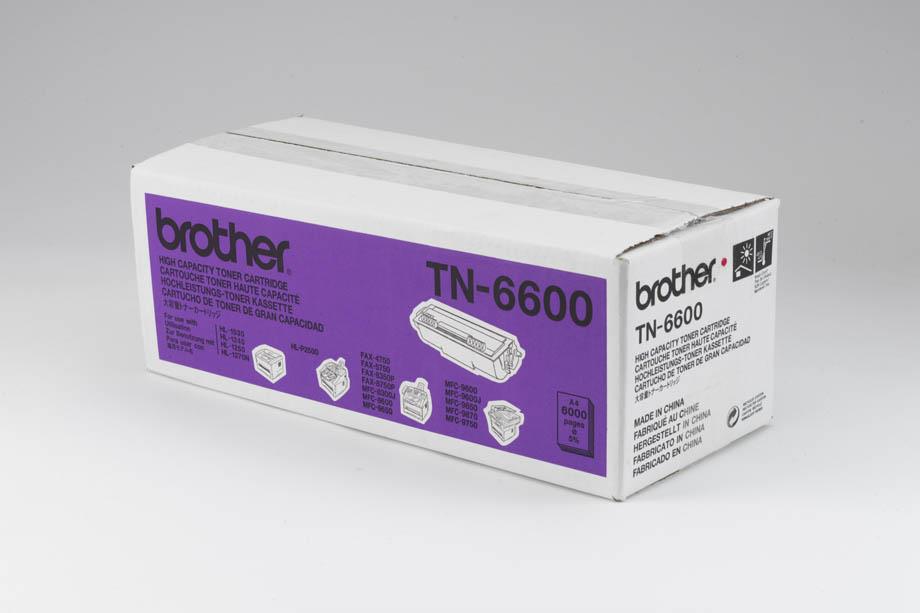 Brother Toner TN-6600, črn , 6.000
