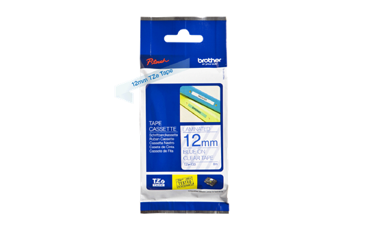 Brother TZE-133 moder/prozorn 12mm, trak za PT